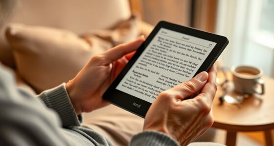senior friendly e reader options