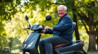 senior friendly electric scooter options