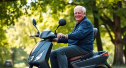 senior friendly electric scooter options