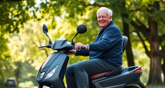 senior friendly electric scooter options