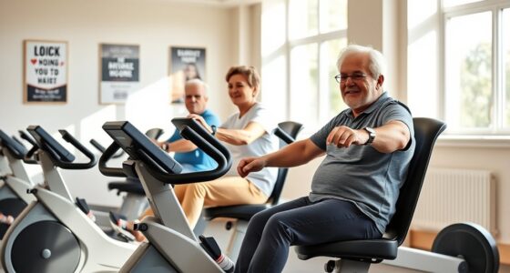 senior friendly exercise bike options