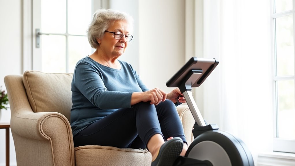 senior friendly exercise equipment considerations