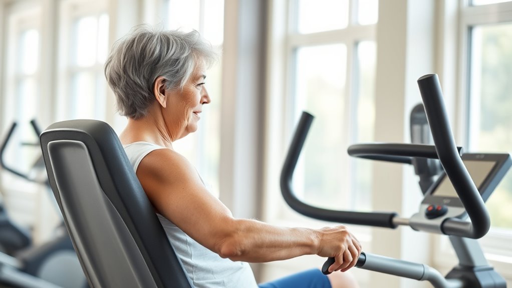 senior friendly exercise equipment features