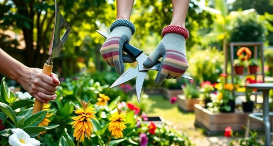 senior friendly gardening toolset