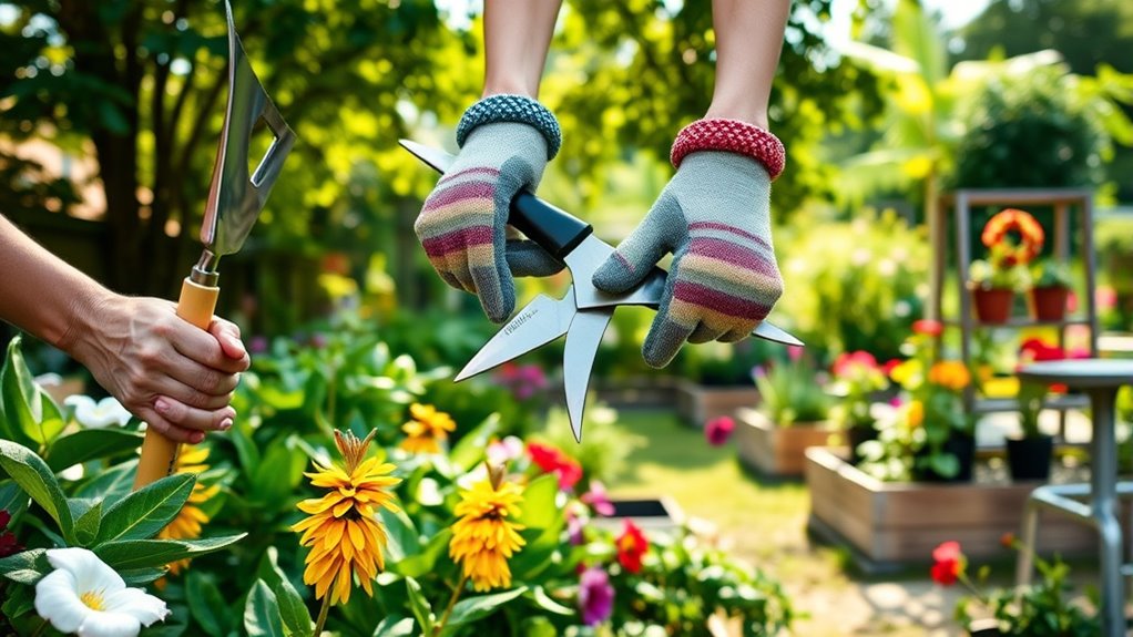 senior friendly gardening toolset