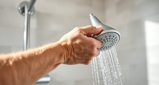 senior friendly handheld shower options