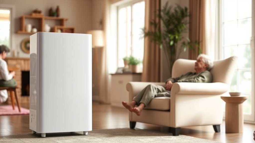 senior friendly large room air purifiers