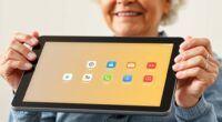 senior friendly large tablets