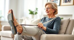 senior friendly leg lifting aids