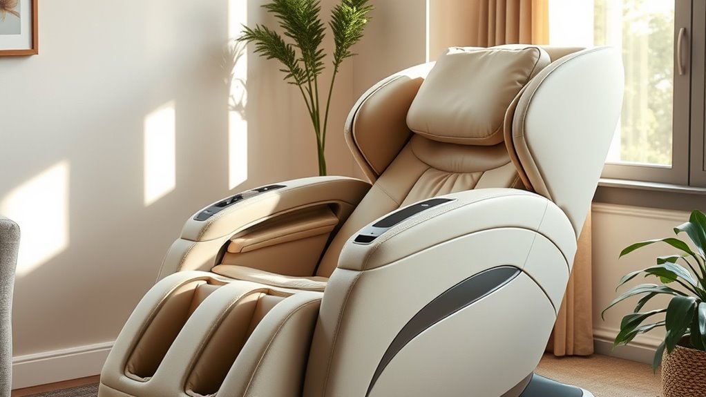 senior friendly massage chair features