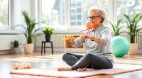 senior friendly resistance band exercises