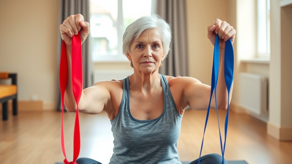 senior friendly resistance band options