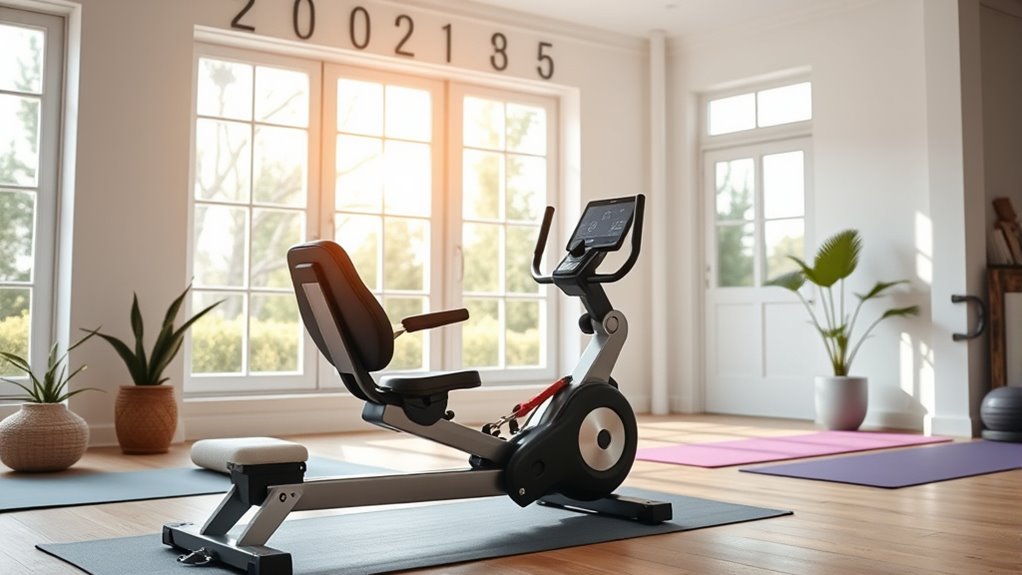 senior friendly rowing machine features