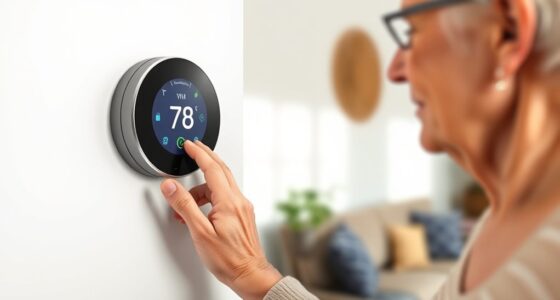 senior friendly smart thermostats