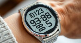 senior friendly stylish talking watches