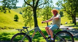 senior friendly suspension e bikes