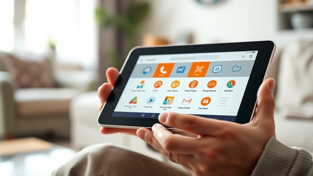 senior friendly tablet features