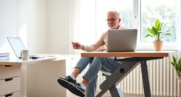 senior friendly under desk ellipticals