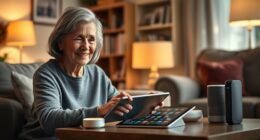 senior friendly voice assistant devices