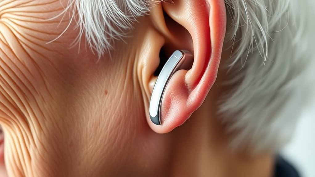 senior hearing aid features