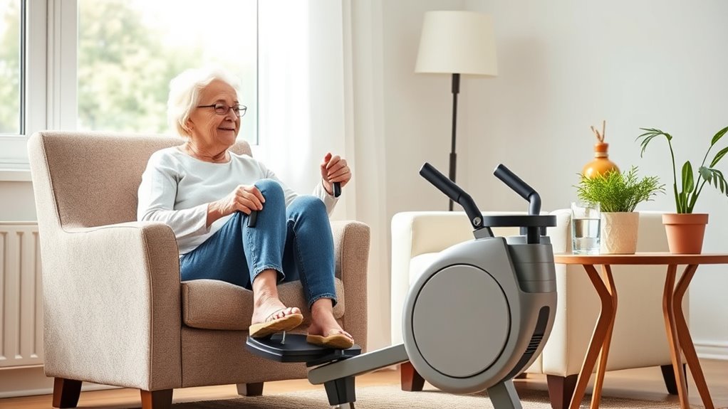 senior pedal exercisers list