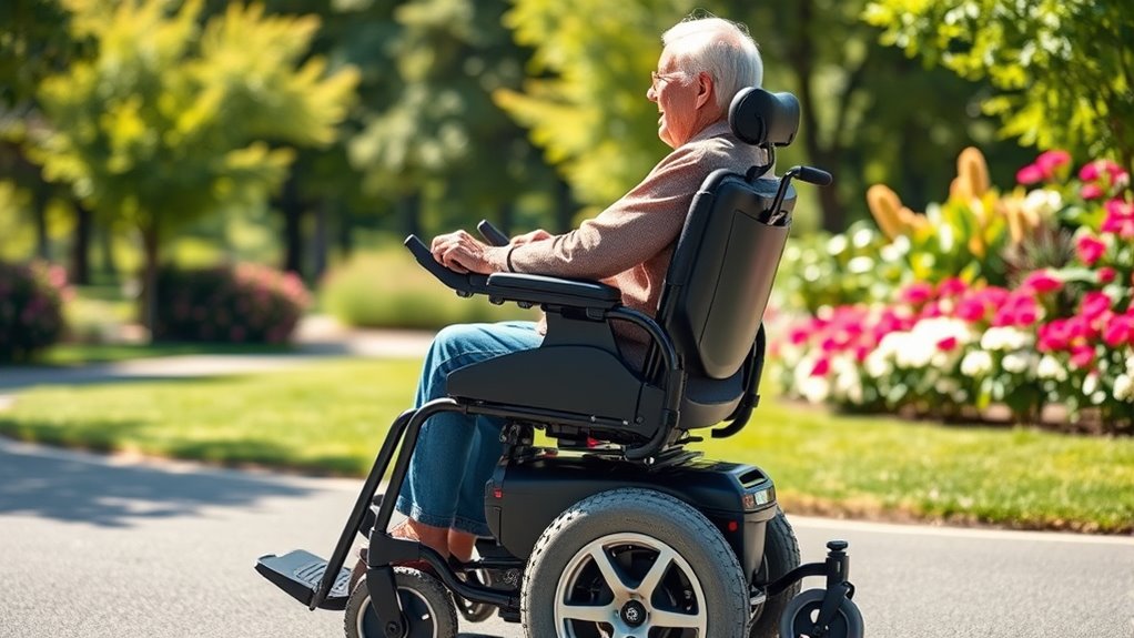 senior power wheelchair selection