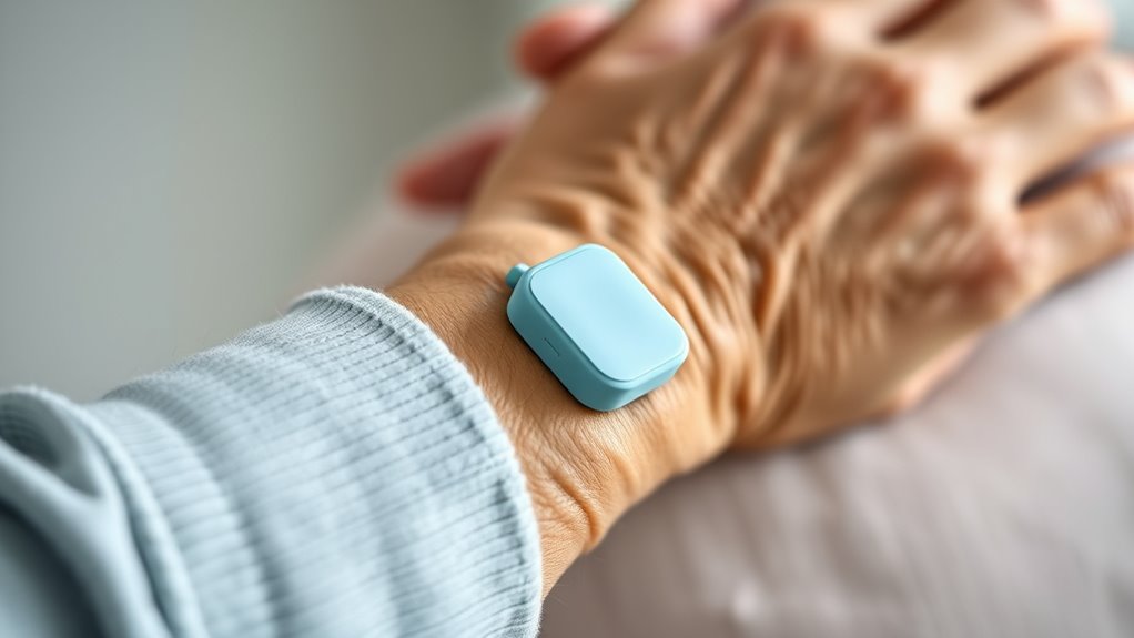 senior safety wearable device