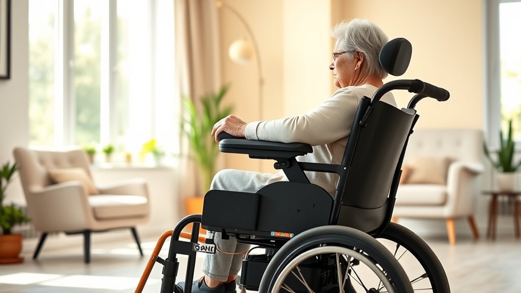 senior wheelchair safety features