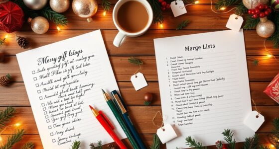 simplify gift giving with lists