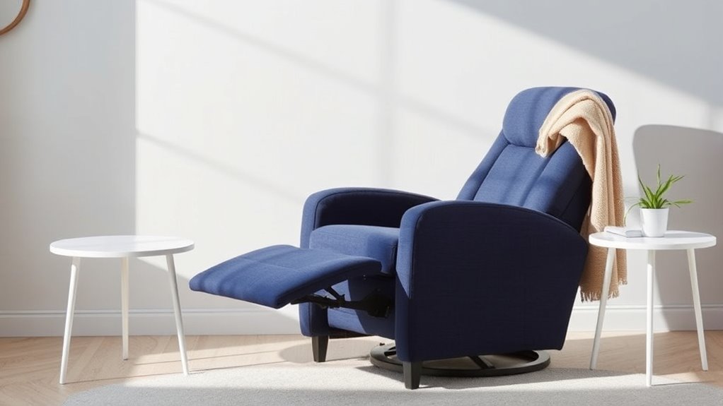 space saving comfortable recliner