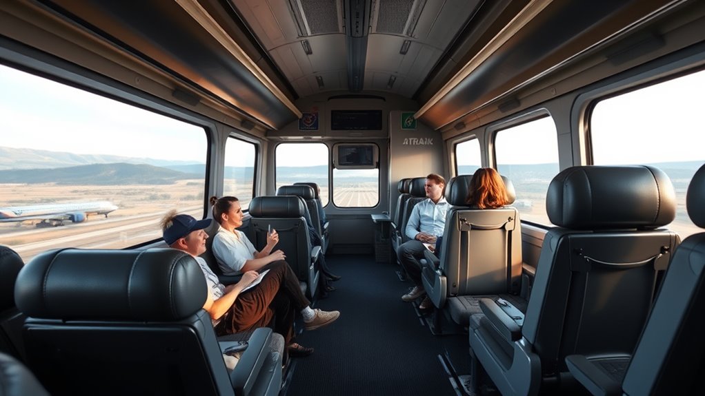 spacious seats and flexible policies