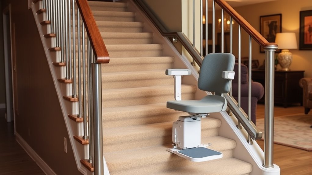stair lift safety features
