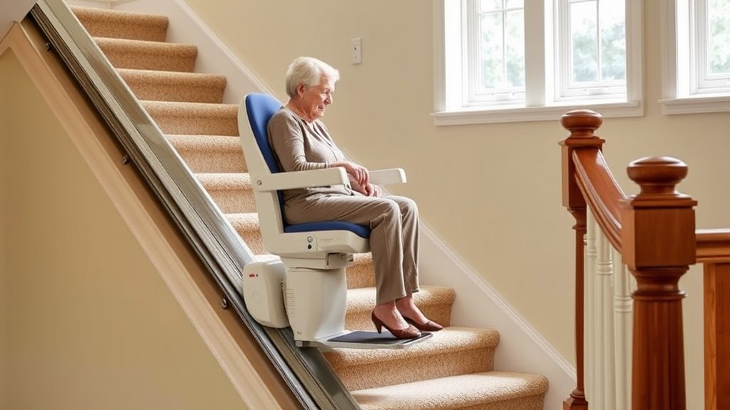 stair lift safety features