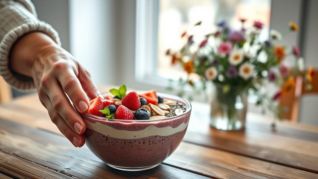 start with protein rich breakfast