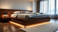 storage and usb platform beds