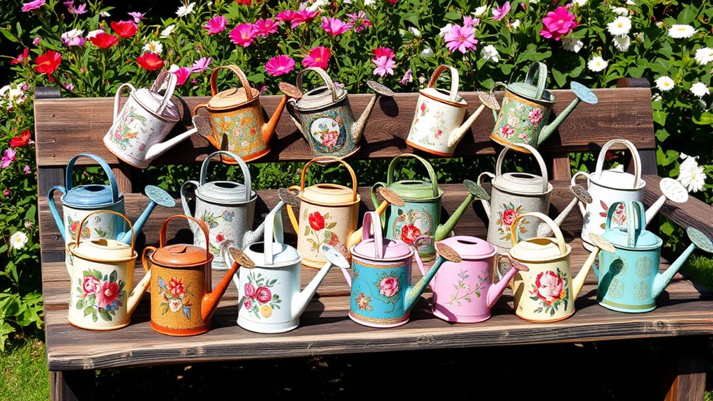 stylish functional watering cans