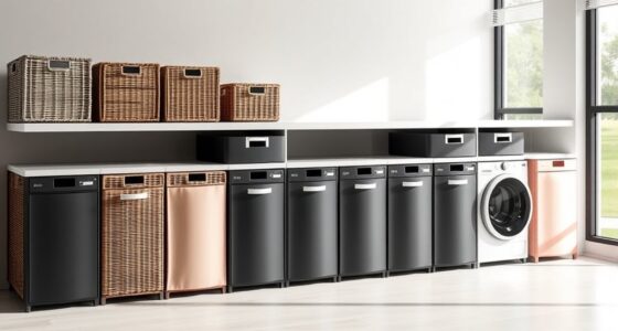 stylish laundry sorting solutions