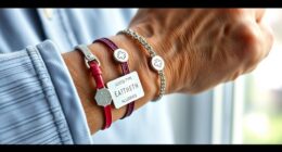 stylish senior medical bracelets