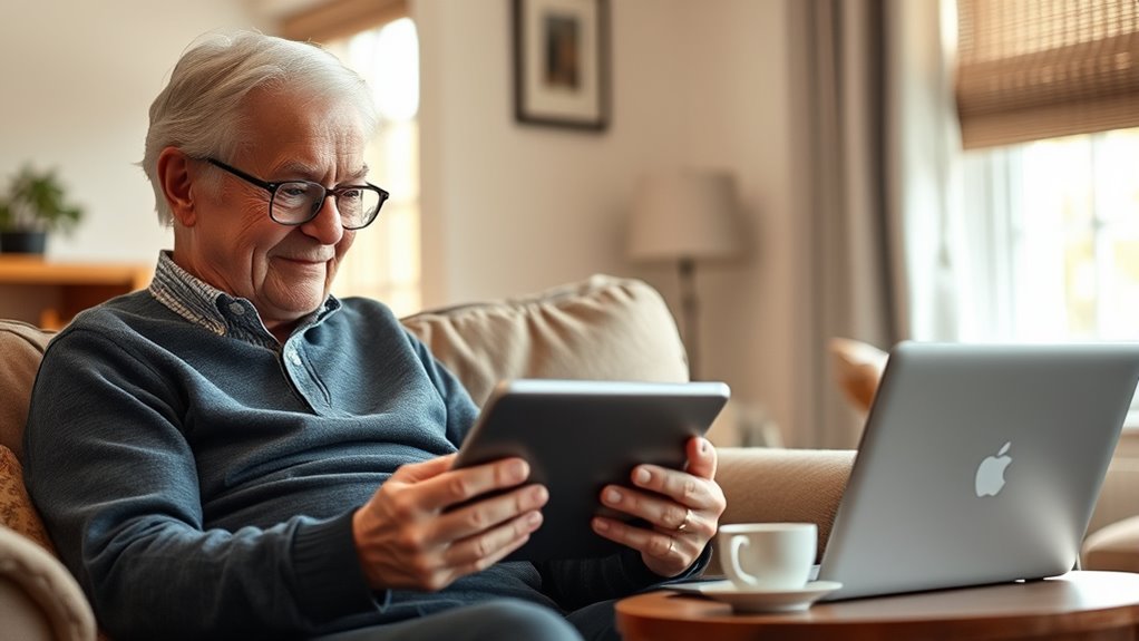 supporting seniors digital independence