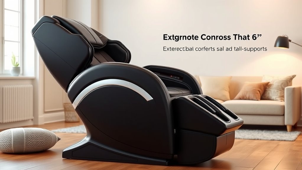 tall user comfort features