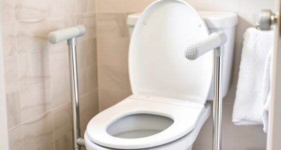 toilet safety frame options