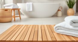 top bamboo bathroom mats