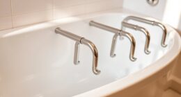top bathroom safety rails