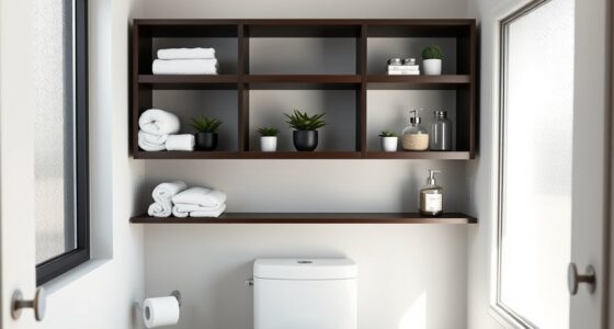 top bathroom shelf ideas