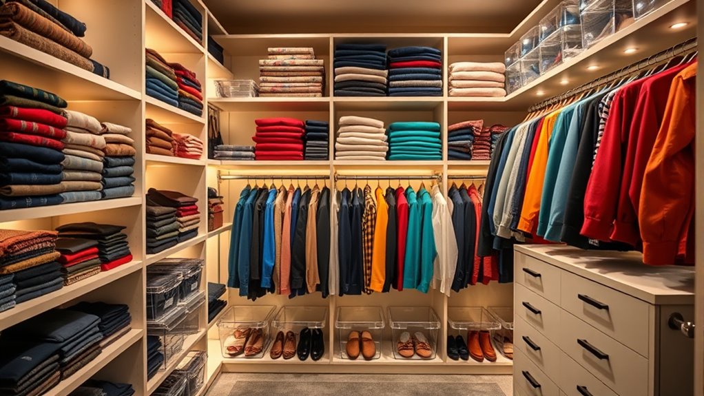 top closet organization ideas