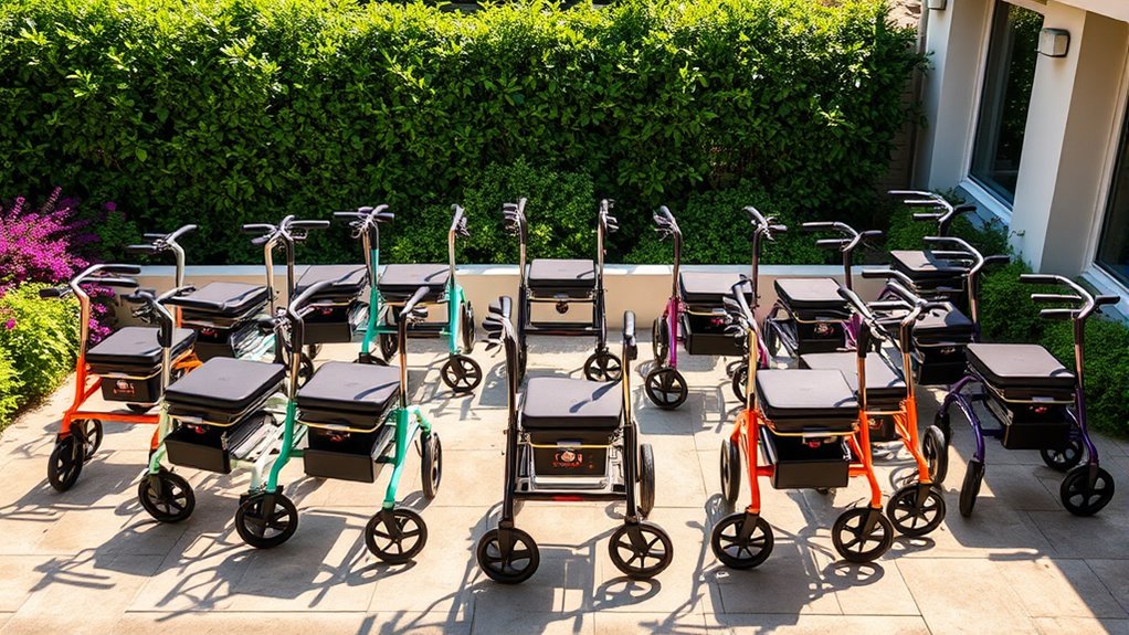 top comfort rollator picks