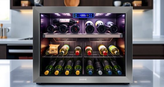 top dual zone wine coolers
