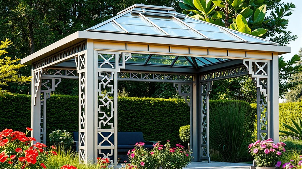 top durable aluminum gazebo kits