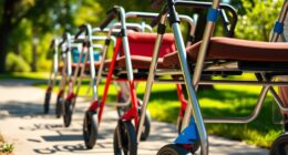 top elderly walker seat options