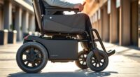 top folding electric wheelchairs